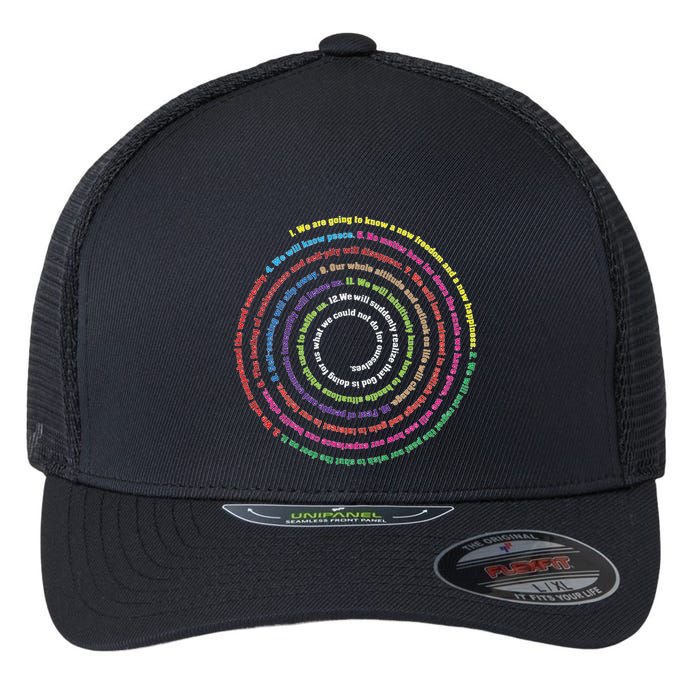 Aa 12 Step Recovery Definition Of Insanity Flexfit Unipanel Trucker Cap
