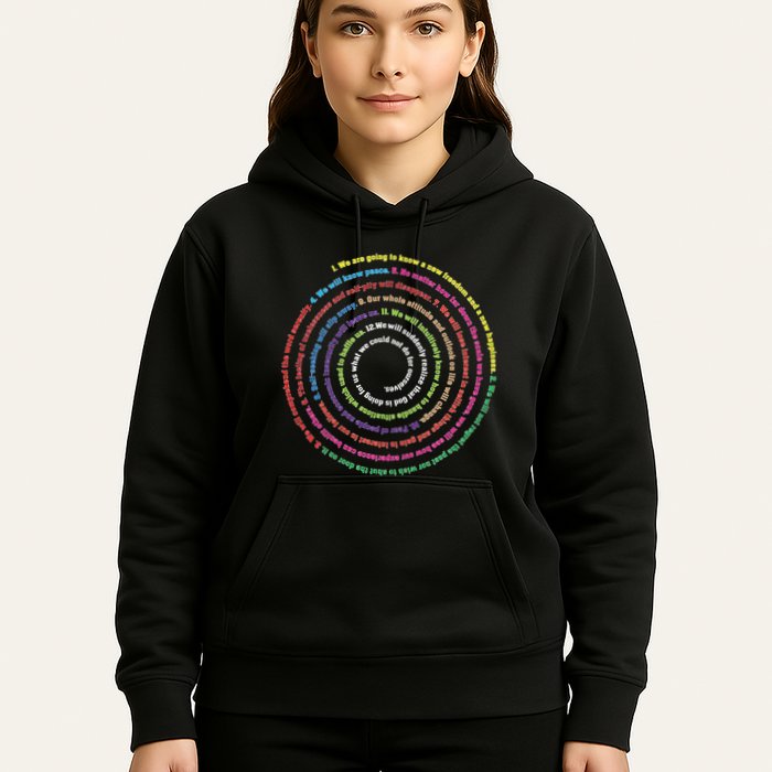 Aa 12 Step Recovery Definition Of Insanity Hoodie