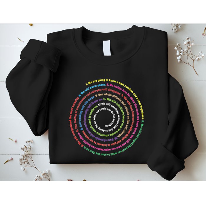 Aa 12 Step Recovery Definition Of Insanity Sweatshirt