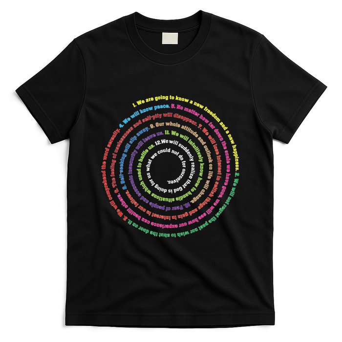 Aa 12 Step Recovery Definition Of Insanity T-Shirt