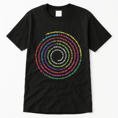 Aa 12 Step Recovery Definition Of Insanity Tall T-Shirt