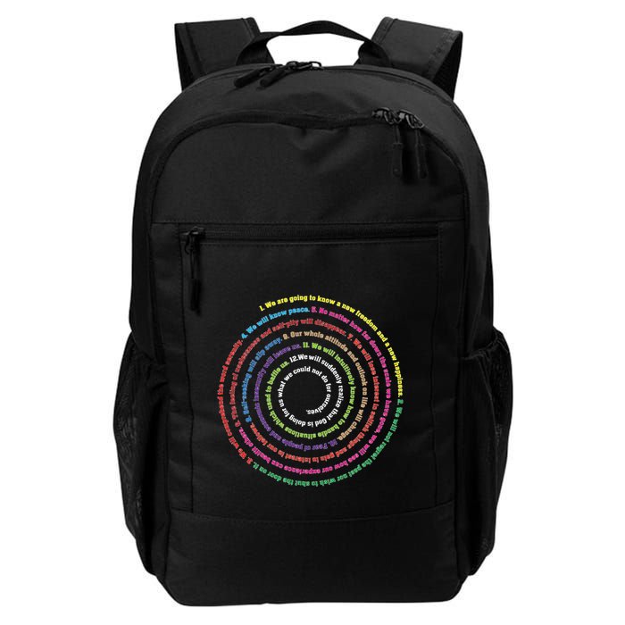 Aa 12 Step Recovery Definition Of Insanity Backpack
