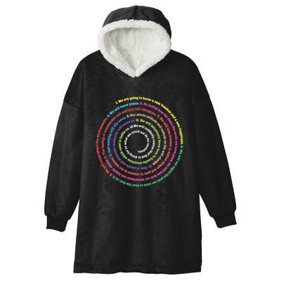 Aa 12 Step Recovery Definition Of Insanity Hooded Wearable Blanket