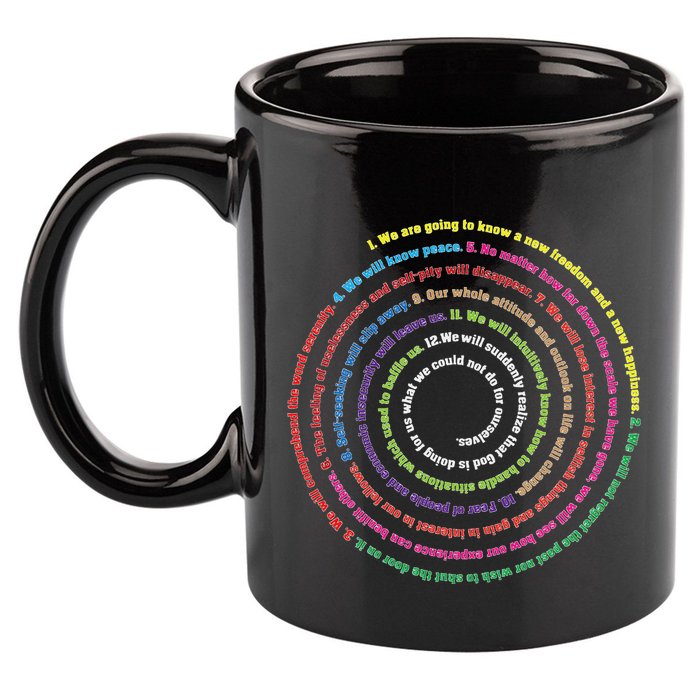 Aa 12 Step Recovery Definition Of Insanity 11oz C Handle Ceramic Mug