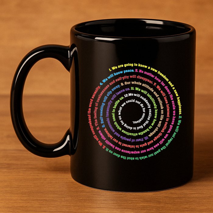 Aa 12 Step Recovery Definition Of Insanity 11oz C Handle Ceramic Mug
