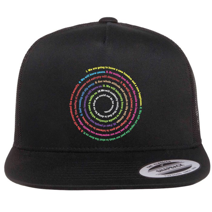 Aa 12 Step Recovery Definition Of Insanity Flatbill Hat