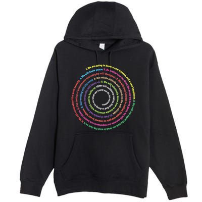Aa 12 Step Recovery Definition Of Insanity Premium Pullover Hoodie