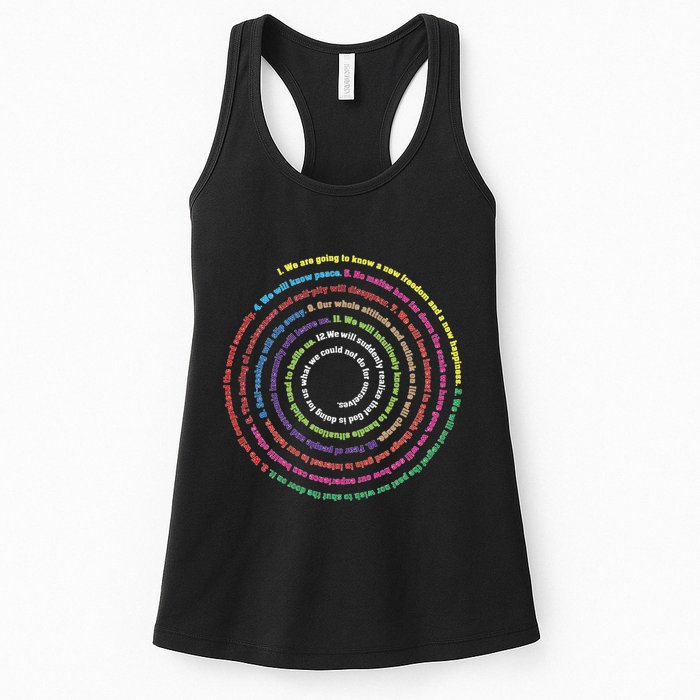 Aa 12 Step Recovery Definition Of Insanity Womens Tank Top