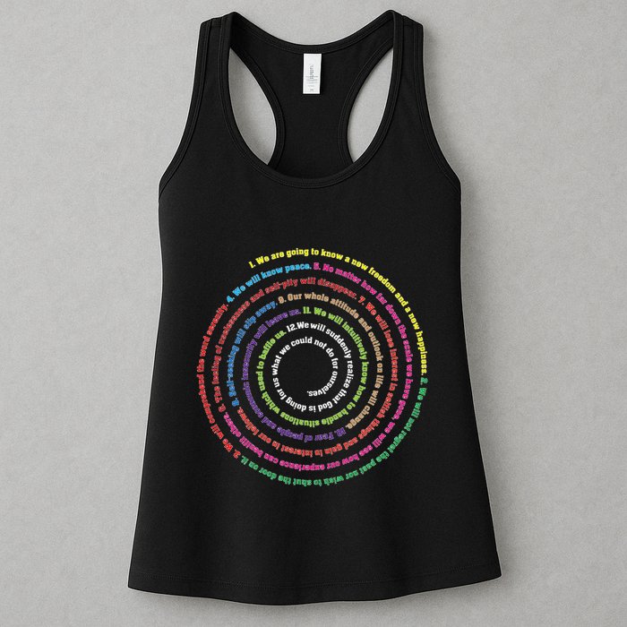 Aa 12 Step Recovery Definition Of Insanity Womens Tank Top