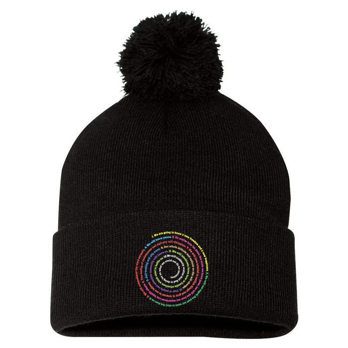 Aa 12 Step Recovery Definition Of Insanity Pom Pom 12in Knit Beanie