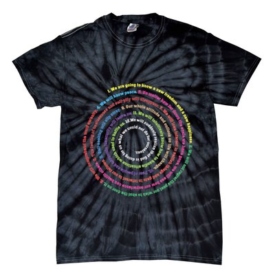 Aa 12 Step Recovery Definition Of Insanity Tie-Dye T-Shirt