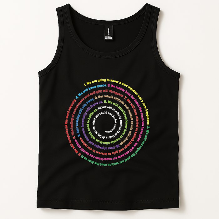 Aa 12 Step Recovery Definition Of Insanity Tank Top