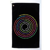 Aa 12 Step Recovery Definition Of Insanity Golf Towel