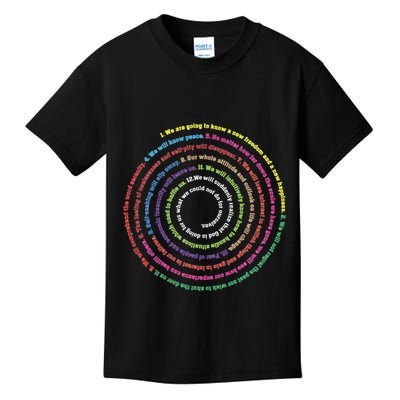 Aa 12 Step Recovery Definition Of Insanity Kids T-Shirt