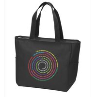 Aa 12 Step Recovery Definition Of Insanity Zip Tote Bag