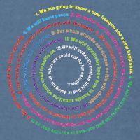 Aa 12 Step Recovery Definition Of Insanity Garment-Dyed Sweatshirt