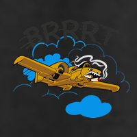 A 10 Thunderbolt Warthog Airplane 7 Panel Mesh Trucker Snapback Hat