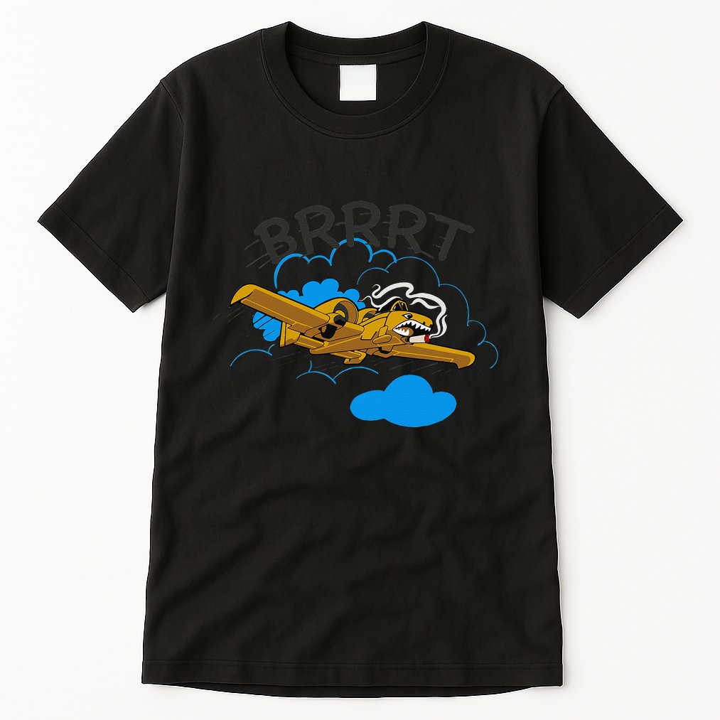 A 10 Thunderbolt Warthog Airplane Tall T-Shirt