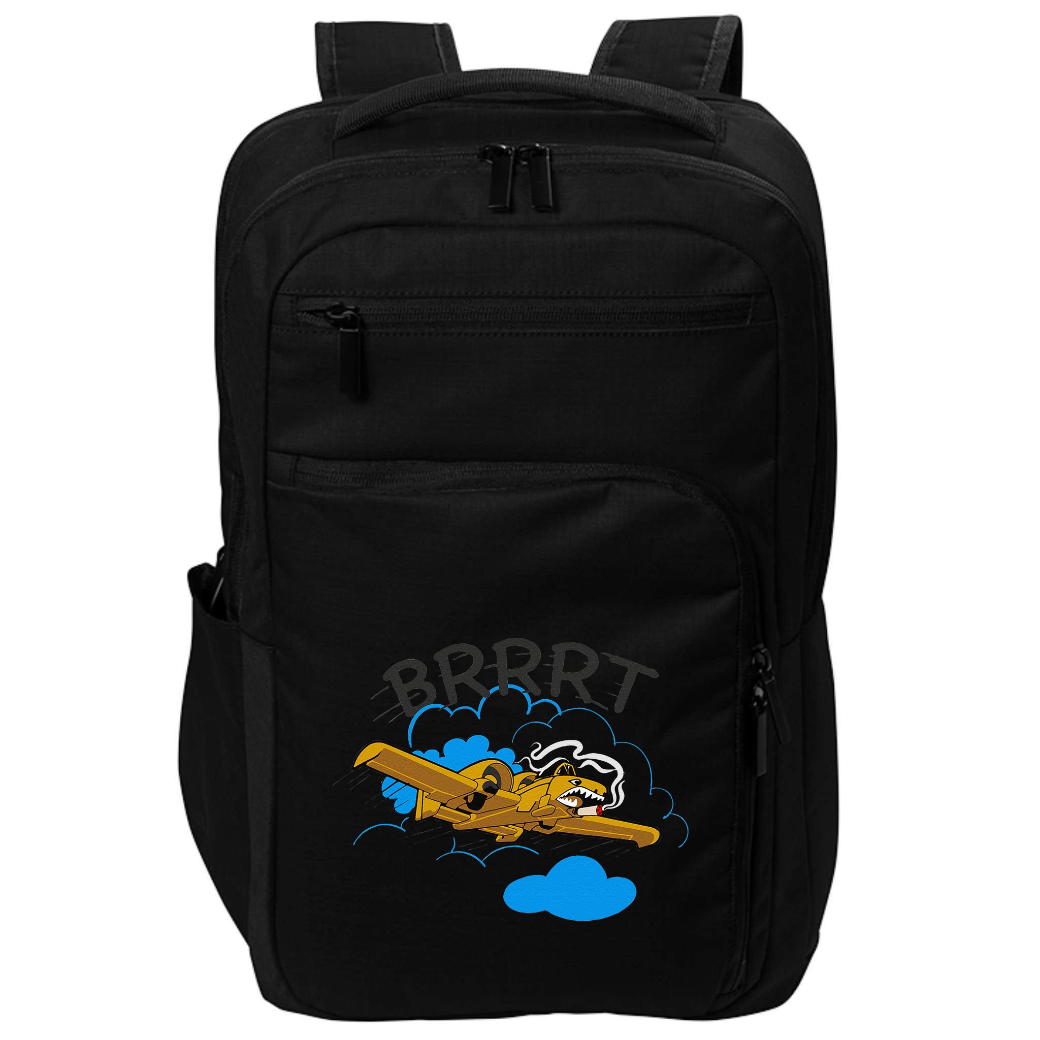 A 10 Thunderbolt Warthog Airplane Impact Tech Backpack