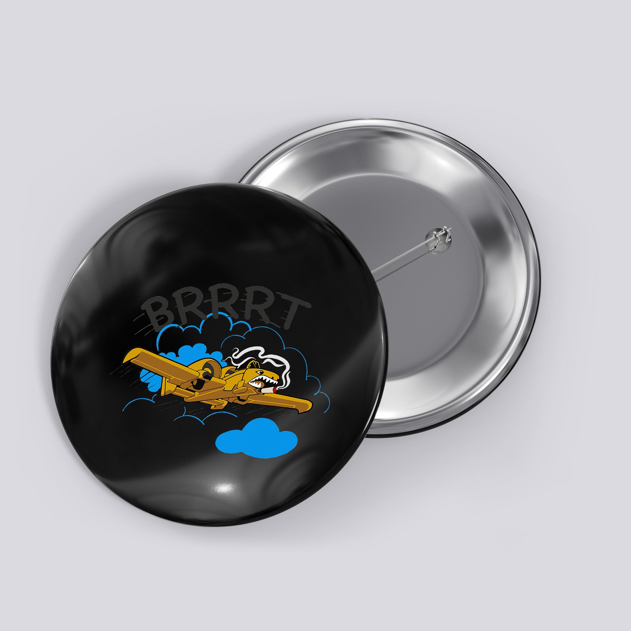 A 10 Thunderbolt Warthog Airplane Button