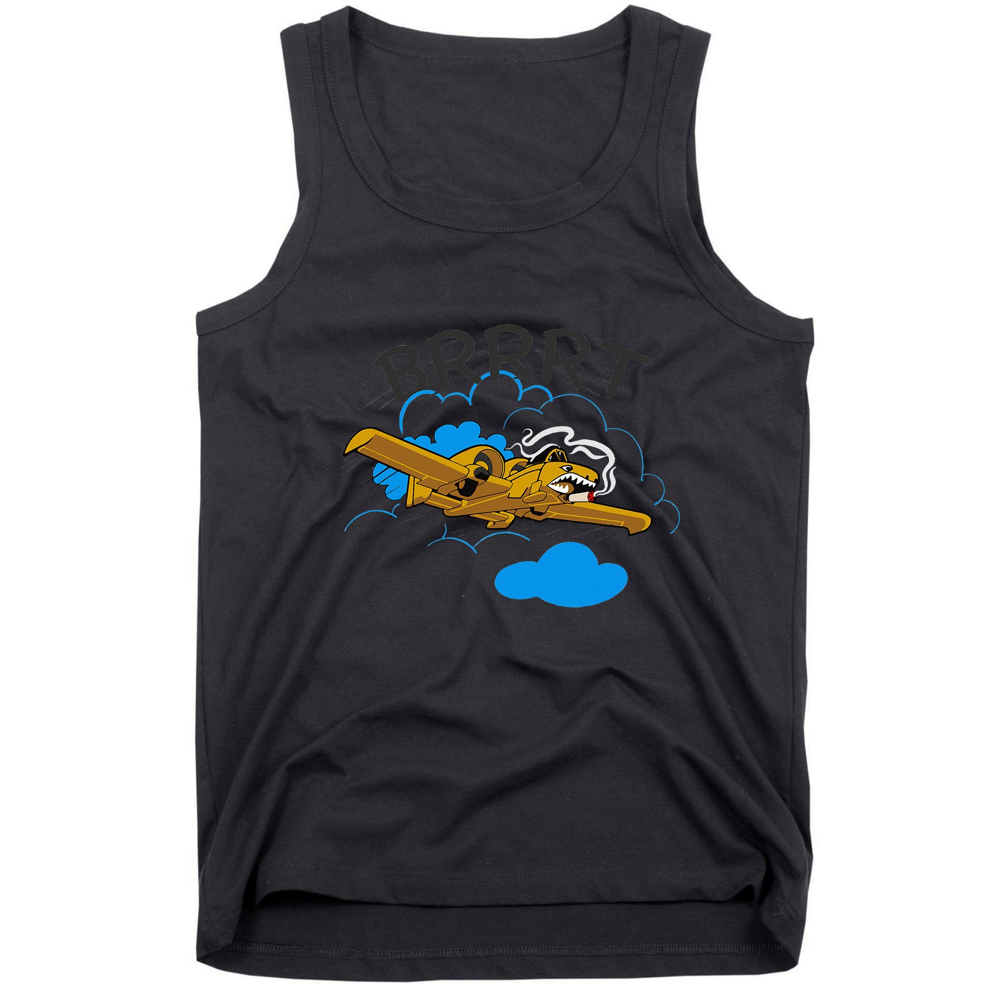 A 10 Thunderbolt Warthog Airplane Tank Top