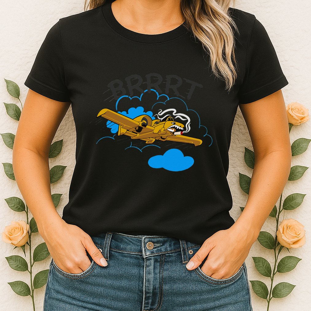 A 10 Thunderbolt Warthog Airplane Womens T-Shirt