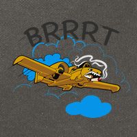 A 10 Thunderbolt Warthog Airplane Cotton Canvas Backpack