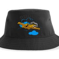 A 10 Thunderbolt Warthog Airplane Sustainable Bucket Hat