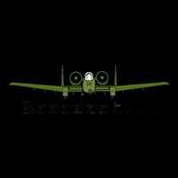 A 10 Thunderbolt Ii Warthog Funny Graphic 16oz Travel Tumbler