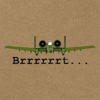 A 10 Thunderbolt Ii Warthog Funny Graphic Cotton Canvas Backpack