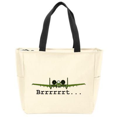 A 10 Thunderbolt Ii Warthog Funny Graphic Zip Tote Bag