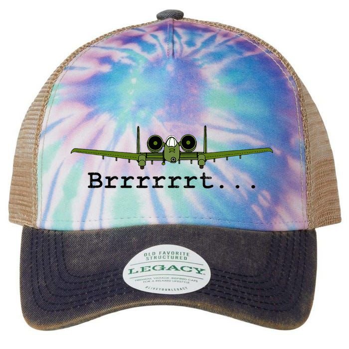 A 10 Thunderbolt Ii Warthog Funny Graphic Legacy Tie Dye Trucker Hat