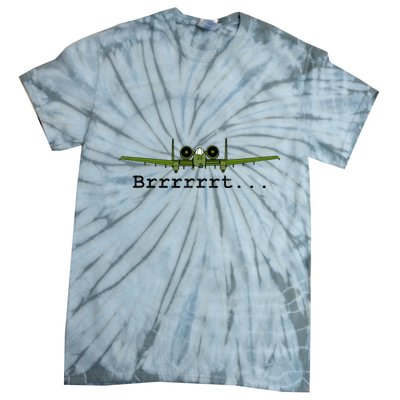 A 10 Thunderbolt Ii Warthog Funny Graphic Tie-Dye T-Shirt
