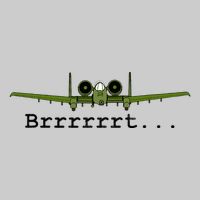 A 10 Thunderbolt Ii Warthog Funny Graphic Tie-Dye T-Shirt