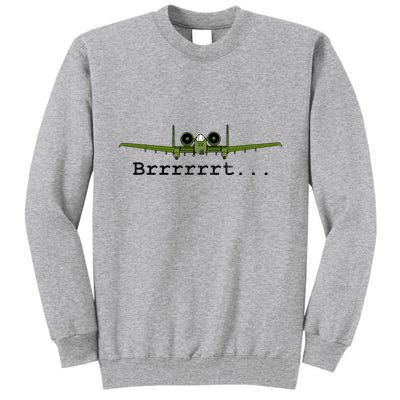 A 10 Thunderbolt Ii Warthog Funny Graphic Tall Sweatshirt
