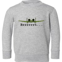 A 10 Thunderbolt Ii Warthog Funny Graphic Toddler Sweatshirt