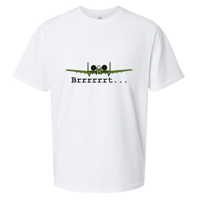A 10 Thunderbolt Ii Warthog Funny Graphic Sueded Cloud Jersey T-Shirt