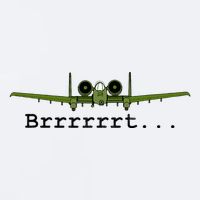 A 10 Thunderbolt Ii Warthog Funny Graphic Sueded Cloud Jersey T-Shirt