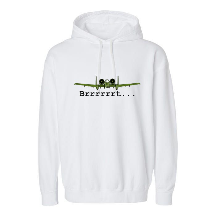 A 10 Thunderbolt Ii Warthog Funny Graphic Garment-Dyed Fleece Hoodie