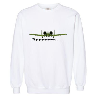 A 10 Thunderbolt Ii Warthog Funny Graphic Garment-Dyed Sweatshirt