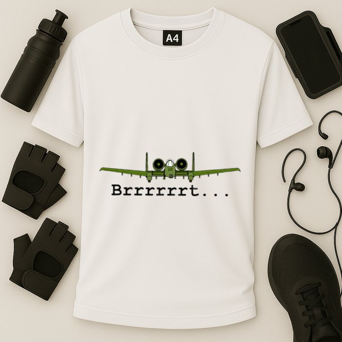 A 10 Thunderbolt Ii Warthog Funny Graphic Performance Shirt