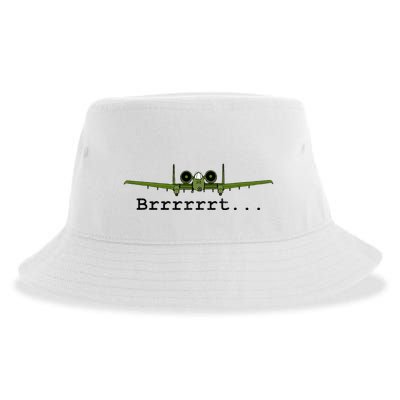 A 10 Thunderbolt Ii Warthog Funny Graphic Sustainable Bucket Hat