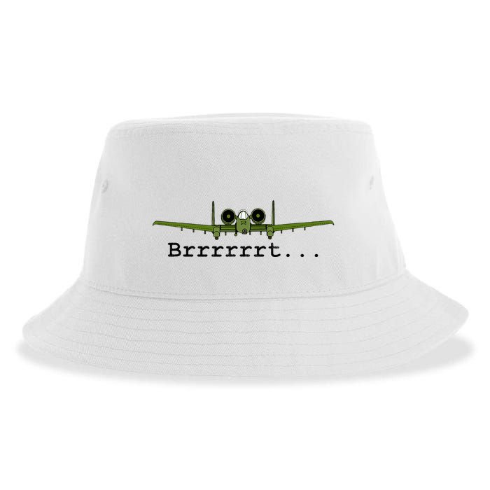 A 10 Thunderbolt Ii Warthog Funny Graphic Sustainable Bucket Hat