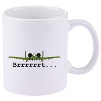 A 10 Thunderbolt Ii Warthog Funny Graphic 11oz C Handle Ceramic Mug