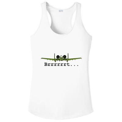 A 10 Thunderbolt Ii Warthog Funny Graphic Ladies PosiCharge Competitor Racerback Tank