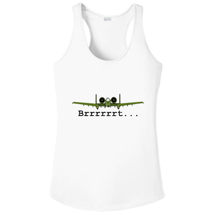 A 10 Thunderbolt Ii Warthog Funny Graphic Ladies PosiCharge Competitor Racerback Tank