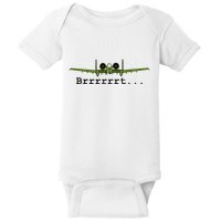 A 10 Thunderbolt Ii Warthog Funny Graphic Baby Bodysuit