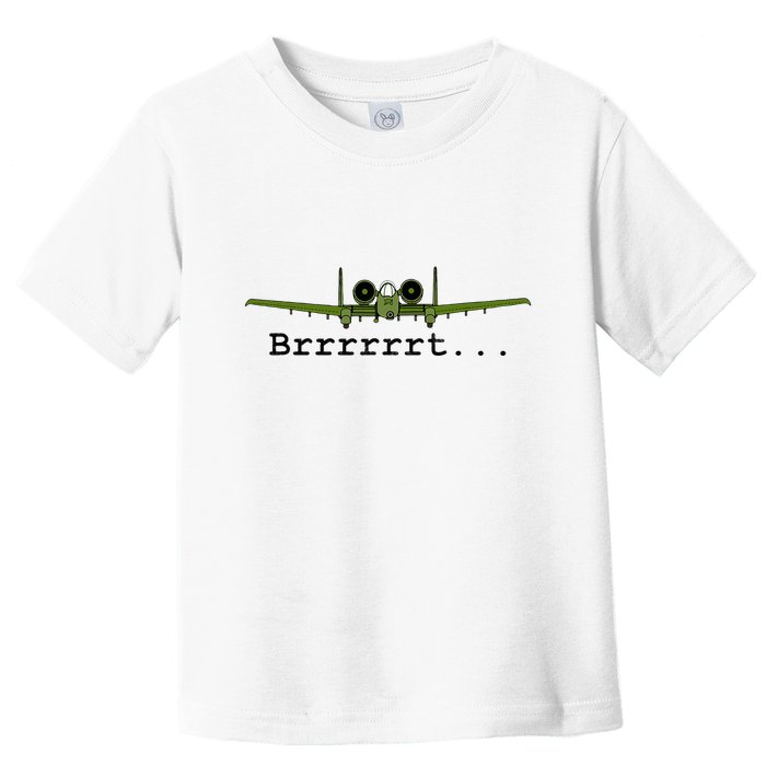 A 10 Thunderbolt Ii Warthog Funny Graphic Toddler T-Shirt
