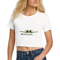 A 10 Thunderbolt Ii Warthog Funny Graphic Crop Top