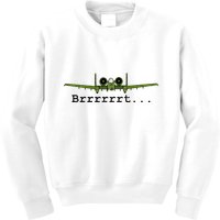 A 10 Thunderbolt Ii Warthog Funny Graphic Kids Sweatshirt